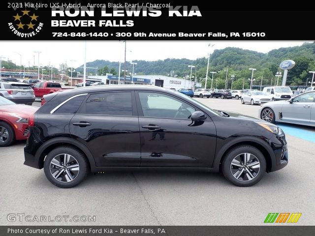 2021 Kia Niro LXS Hybrid in Aurora Black Pearl