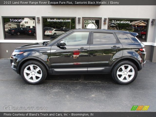 2015 Land Rover Range Rover Evoque Pure Plus in Santorini Black Metallic
