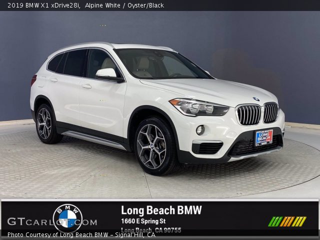 2019 BMW X1 xDrive28i in Alpine White