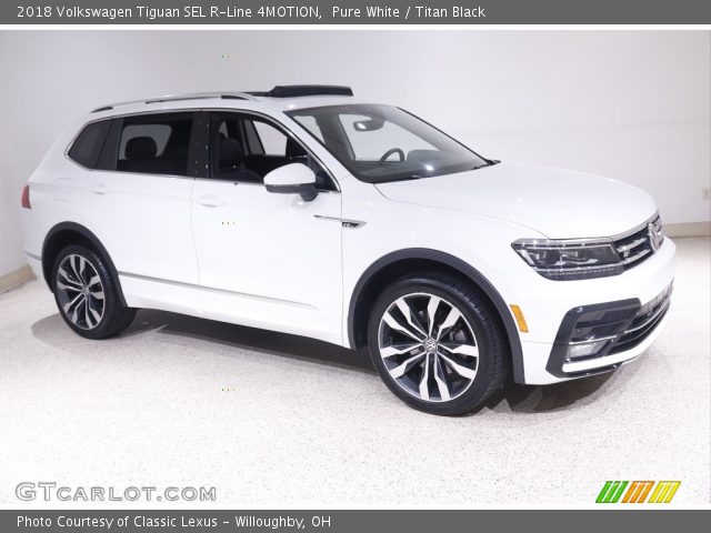 2018 Volkswagen Tiguan SEL R-Line 4MOTION in Pure White