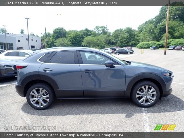 2021 Mazda CX-30 Premium AWD in Polymetal Gray Metallic