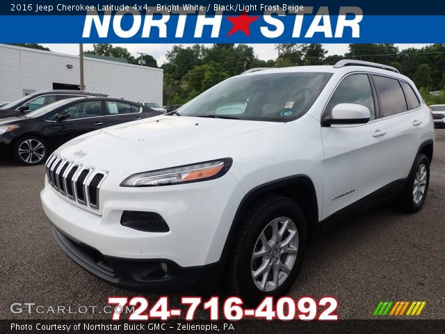 2016 Jeep Cherokee Latitude 4x4 in Bright White