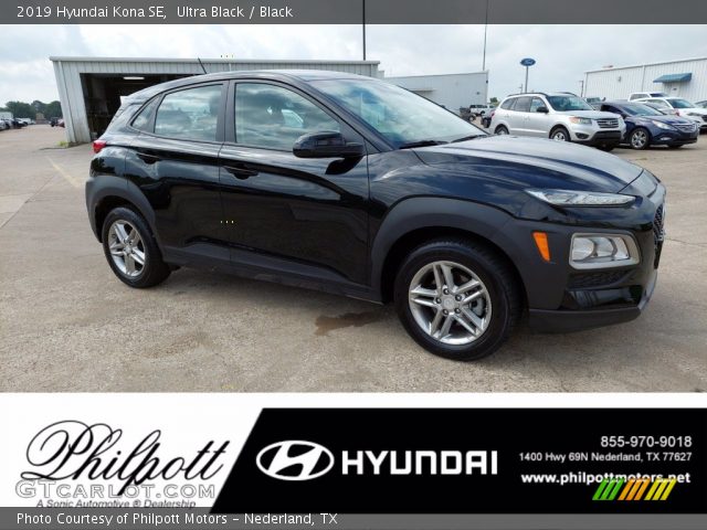2019 Hyundai Kona SE in Ultra Black