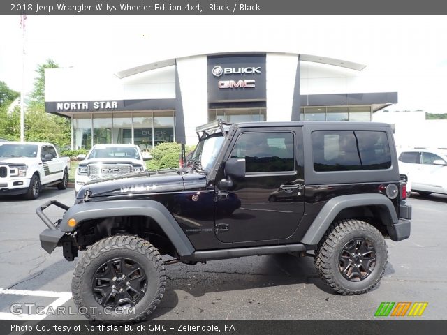 2018 Jeep Wrangler Willys Wheeler Edition 4x4 in Black