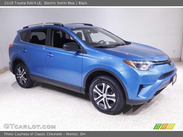2018 Toyota RAV4 LE in Electric Storm Blue