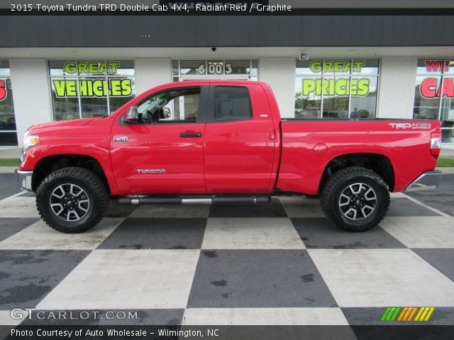 2015 Toyota Tundra TRD Double Cab 4x4 in Radiant Red