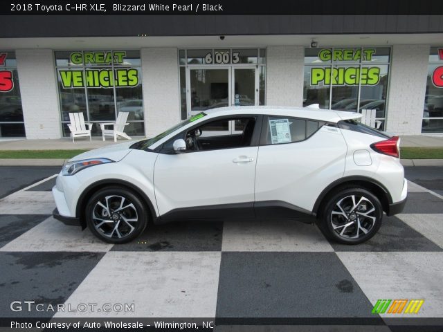 2018 Toyota C-HR XLE in Blizzard White Pearl