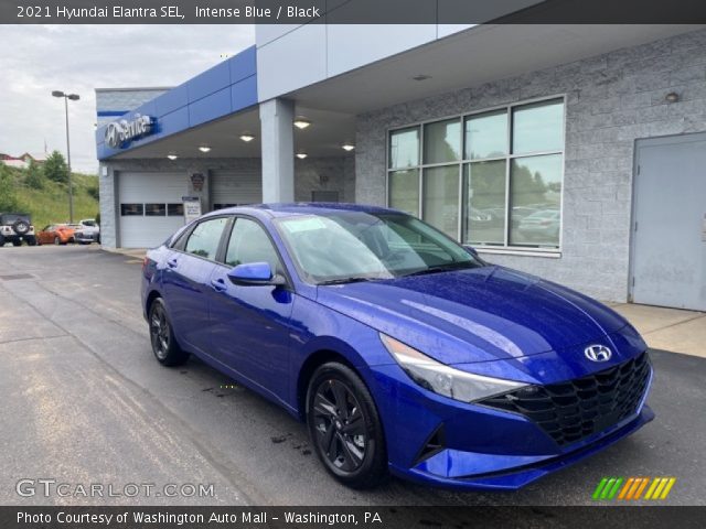 2021 Hyundai Elantra SEL in Intense Blue