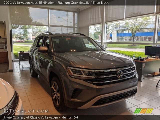 2021 Volkswagen Atlas SE 4Motion in Platinum Gray Metallic