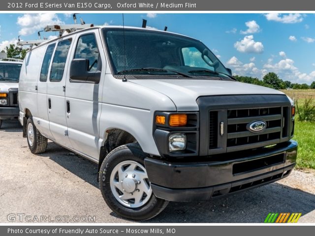 2012 Ford E Series Van E150 Cargo in Oxford White
