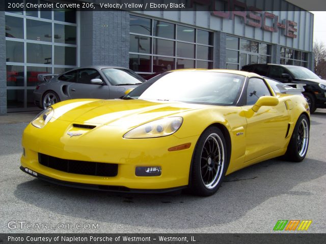 2006 Chevrolet Corvette Z06 in Velocity Yellow