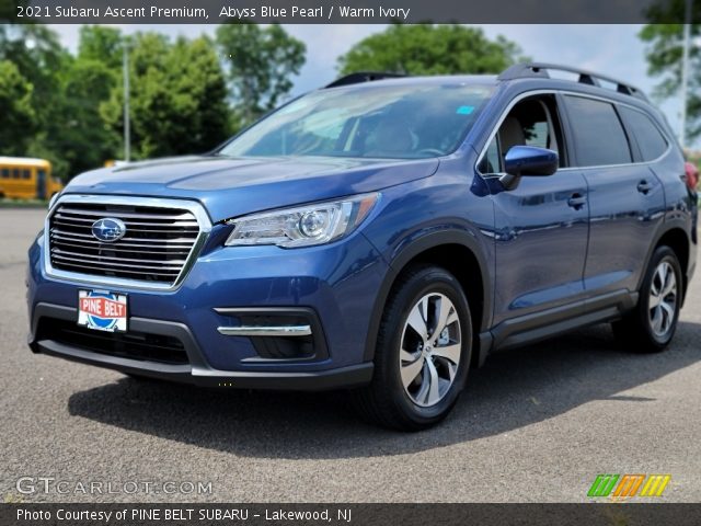 2021 Subaru Ascent Premium in Abyss Blue Pearl