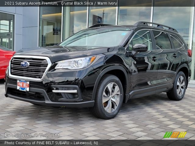 2021 Subaru Ascent Premium in Crystal Black Silica