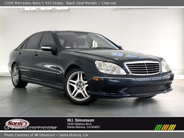 2006 Mercedes-Benz S 430 Sedan in Black Opal Metallic