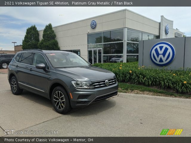 2021 Volkswagen Tiguan SE 4Motion in Platinum Gray Metallic
