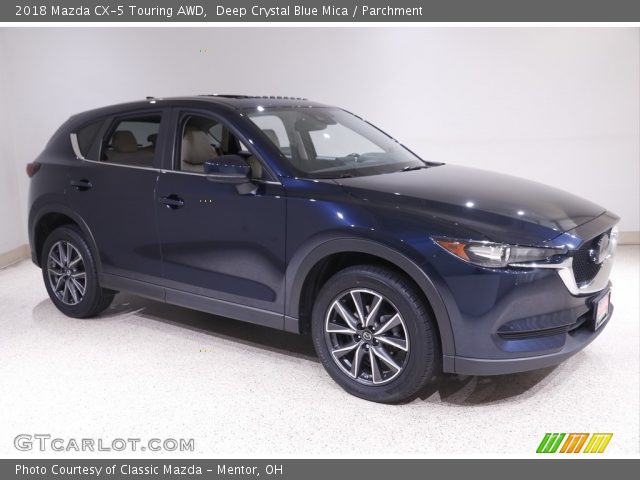 2018 Mazda CX-5 Touring AWD in Deep Crystal Blue Mica