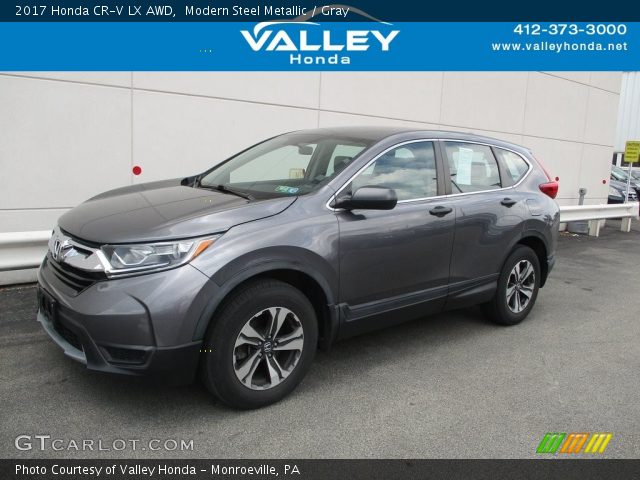 2017 Honda CR-V LX AWD in Modern Steel Metallic
