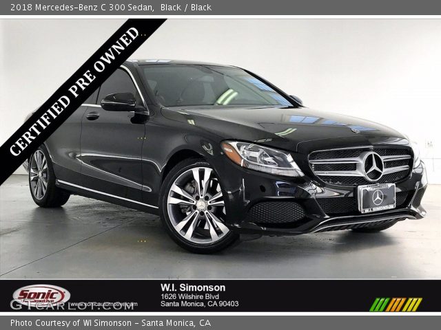 2018 Mercedes-Benz C 300 Sedan in Black