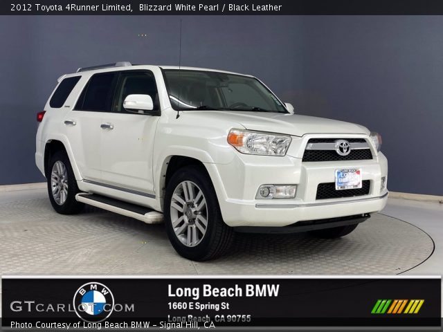 2012 Toyota 4Runner Limited in Blizzard White Pearl
