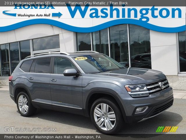 2019 Volkswagen Atlas SEL 4Motion in Platinum Gray Metallic
