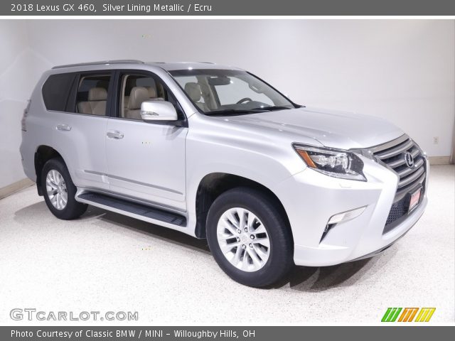 2018 Lexus GX 460 in Silver Lining Metallic