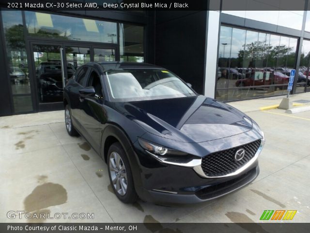 2021 Mazda CX-30 Select AWD in Deep Crystal Blue Mica