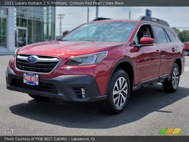 2021 Subaru Outback 2.5i Premium in Crimson Red Pearl