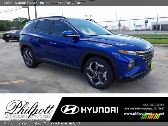 2022 Hyundai Tucson Limited in Intense Blue