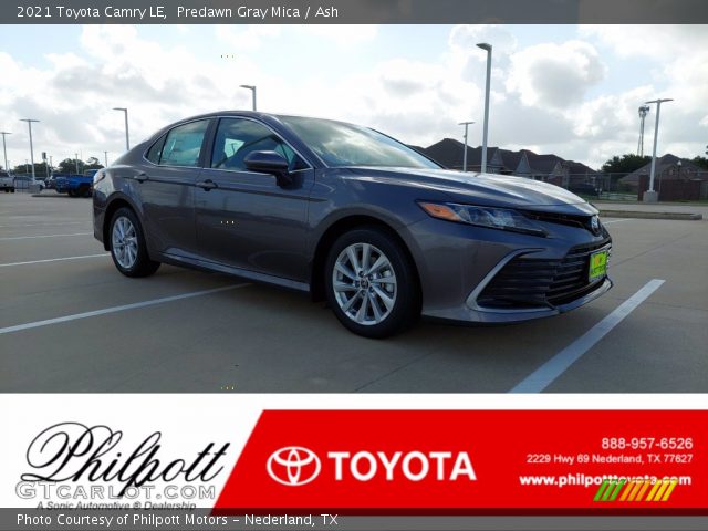 2021 Toyota Camry LE in Predawn Gray Mica