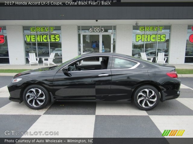 2017 Honda Accord LX-S Coupe in Crystal Black Pearl