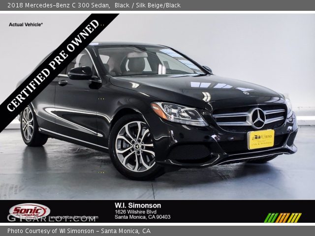 2018 Mercedes-Benz C 300 Sedan in Black
