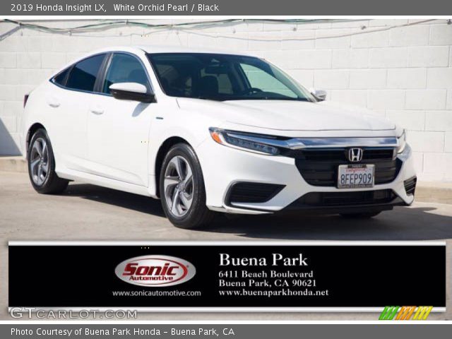 2019 Honda Insight LX in White Orchid Pearl