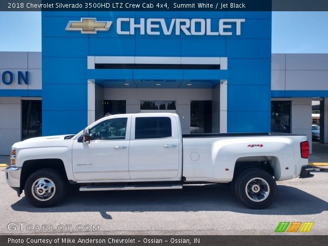 2018 Chevrolet Silverado 3500HD LTZ Crew Cab 4x4 in Summit White