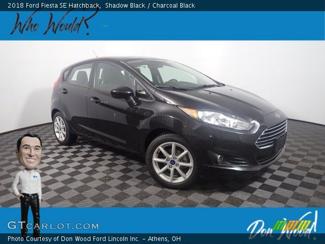 2018 Ford Fiesta SE Hatchback in Shadow Black