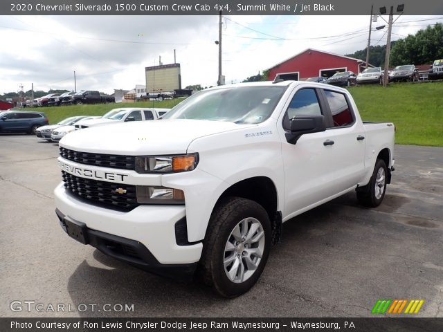 2020 Chevrolet Silverado 1500 Custom Crew Cab 4x4 in Summit White