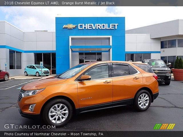 2018 Chevrolet Equinox LT AWD in Orange Burst Metallic