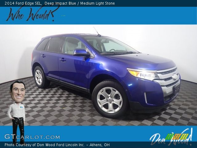 2014 Ford Edge SEL in Deep Impact Blue