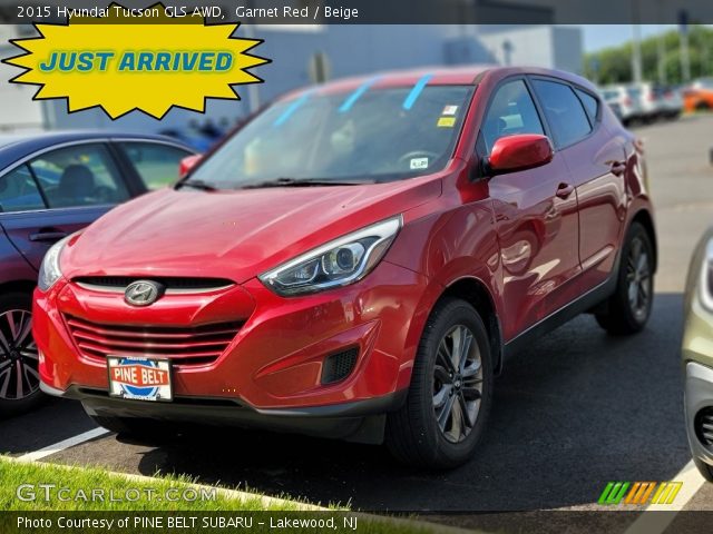 2015 Hyundai Tucson GLS AWD in Garnet Red