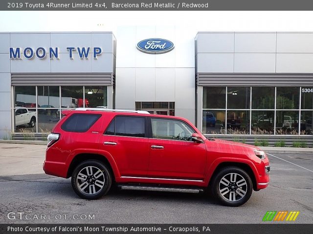 2019 Toyota 4Runner Limited 4x4 in Barcelona Red Metallic