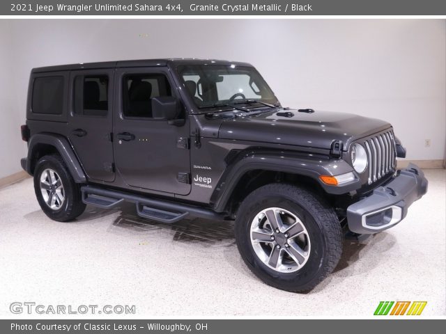 2021 Jeep Wrangler Unlimited Sahara 4x4 in Granite Crystal Metallic