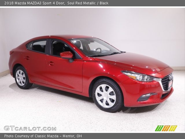 2018 Mazda MAZDA3 Sport 4 Door in Soul Red Metallic