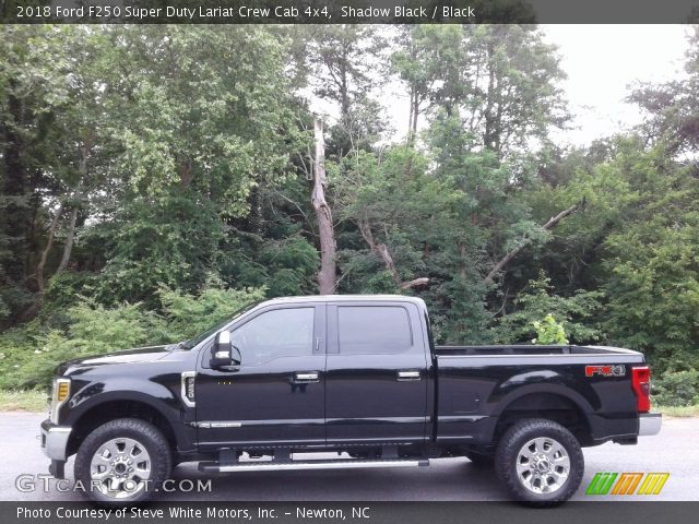 2018 Ford F250 Super Duty Lariat Crew Cab 4x4 in Shadow Black