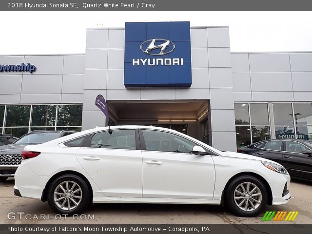 2018 Hyundai Sonata SE in Quartz White Pearl