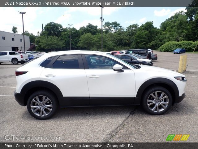 2021 Mazda CX-30 Preferred AWD in Snowflake White Pearl Mica