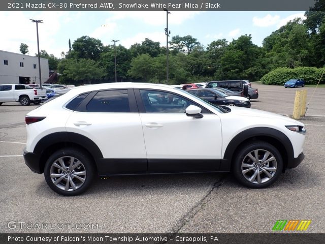 2021 Mazda CX-30 Preferred AWD in Snowflake White Pearl Mica