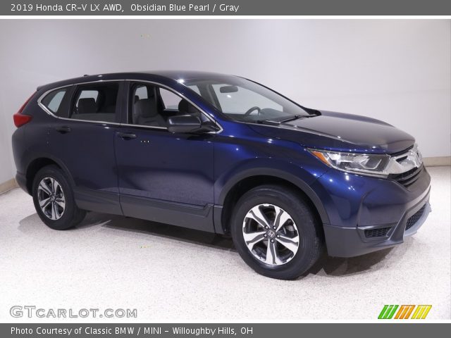 2019 Honda CR-V LX AWD in Obsidian Blue Pearl