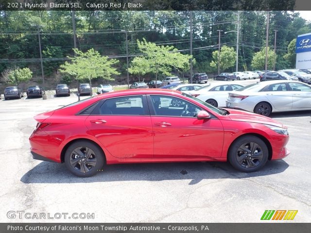 2021 Hyundai Elantra SEL in Calypso Red