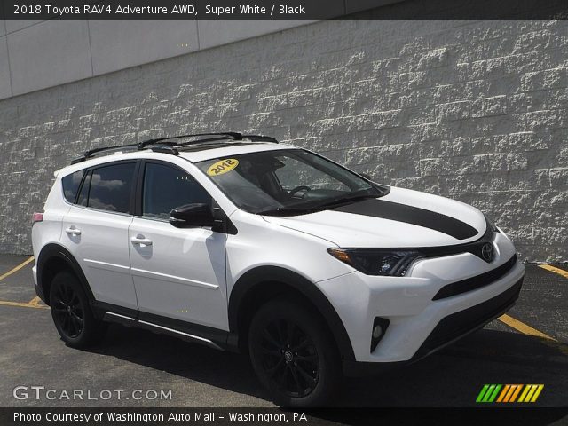 2018 Toyota RAV4 Adventure AWD in Super White