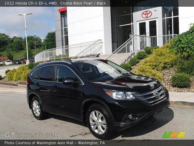 2012 Honda CR-V EX-L 4WD in Crystal Black Pearl