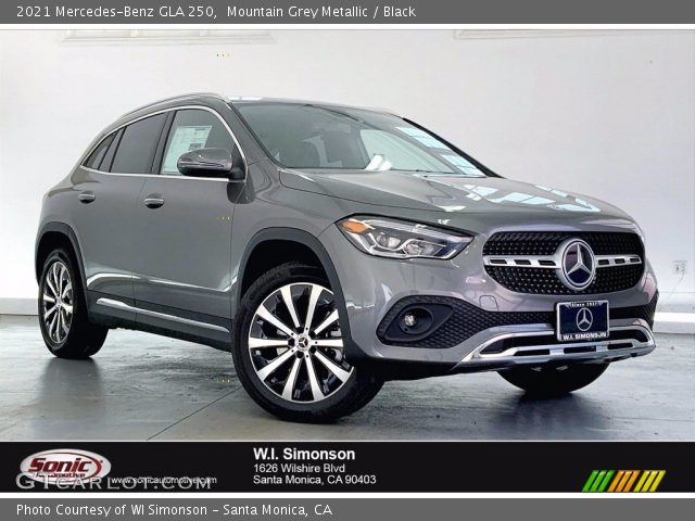2021 Mercedes-Benz GLA 250 in Mountain Grey Metallic